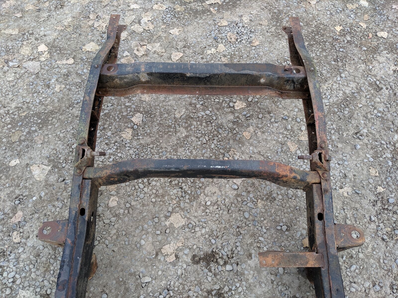 CJ5 OEM Frame Steel Chassis No Rust Parts Breakers Rust Free used jeeps parts for sale