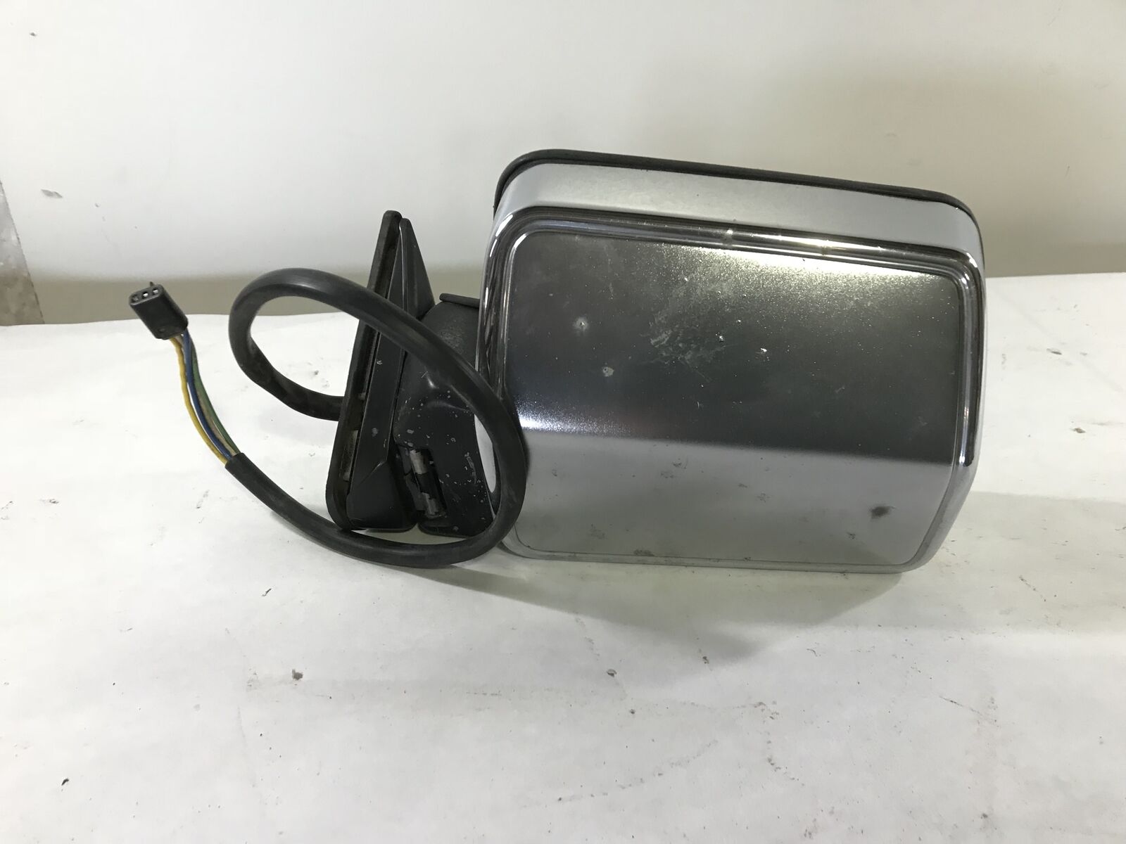 Cherokee XJ Driver Left Side Mirror Chrome with Power Control XJ 1984