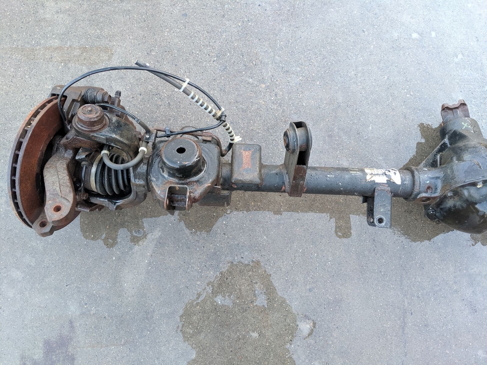 Grand Cherokee WJ D30 3.73 Front Axle Assembly 19992004 Parts