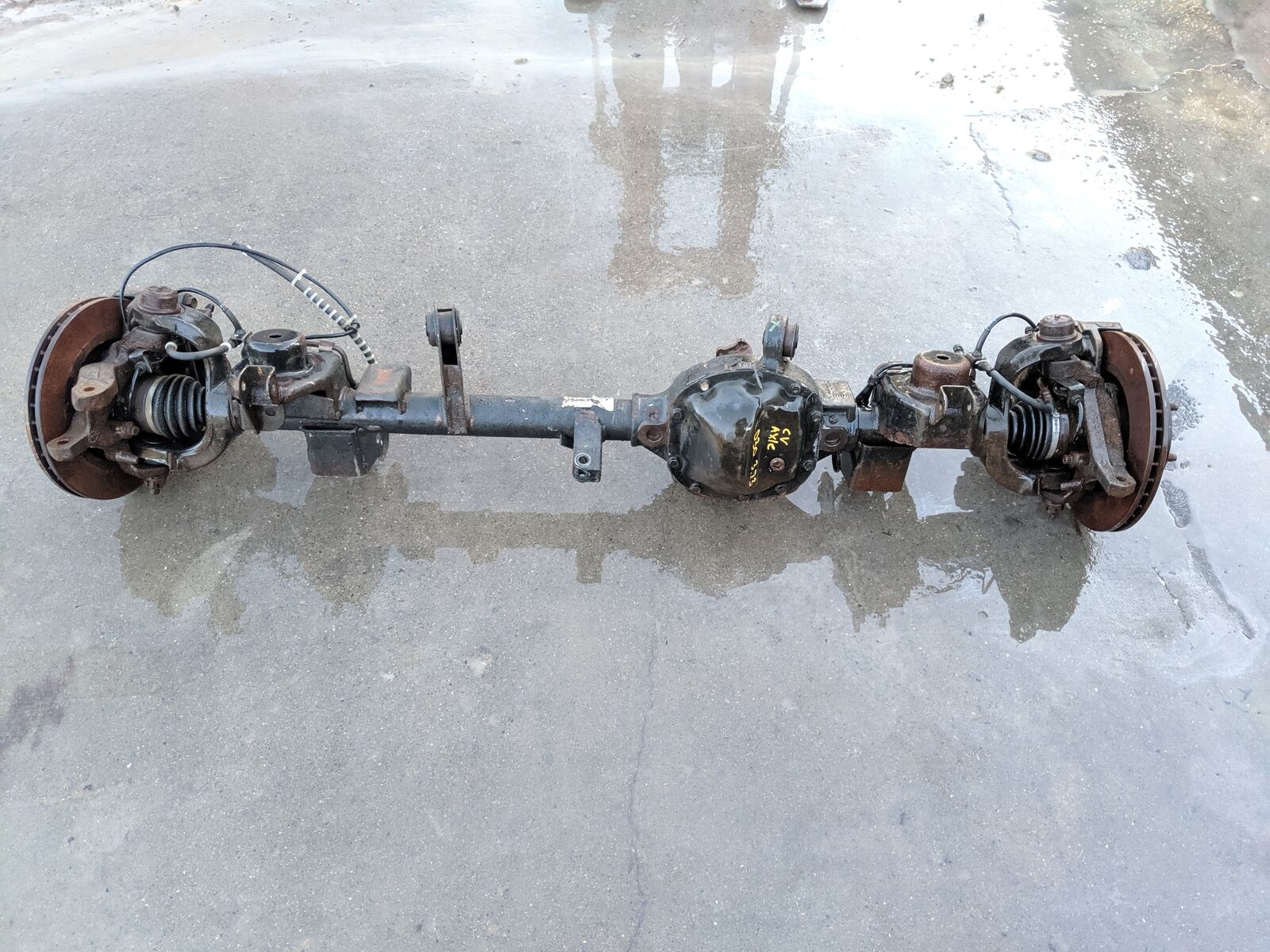 Jeep WK Grand Cherokee Commander Axle Swap Ubicaciondepersonas cdmx 