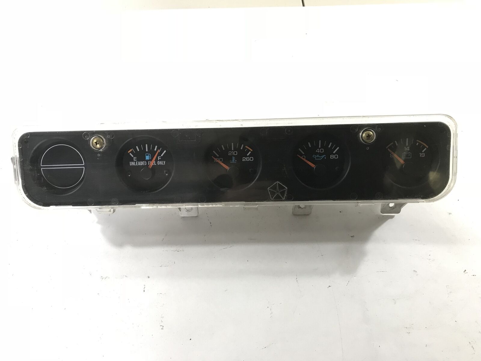 Wrangler YJ Center Gauge Cluster Fuel Temp Oil Volt Instruments 56004888 19921995 Parts