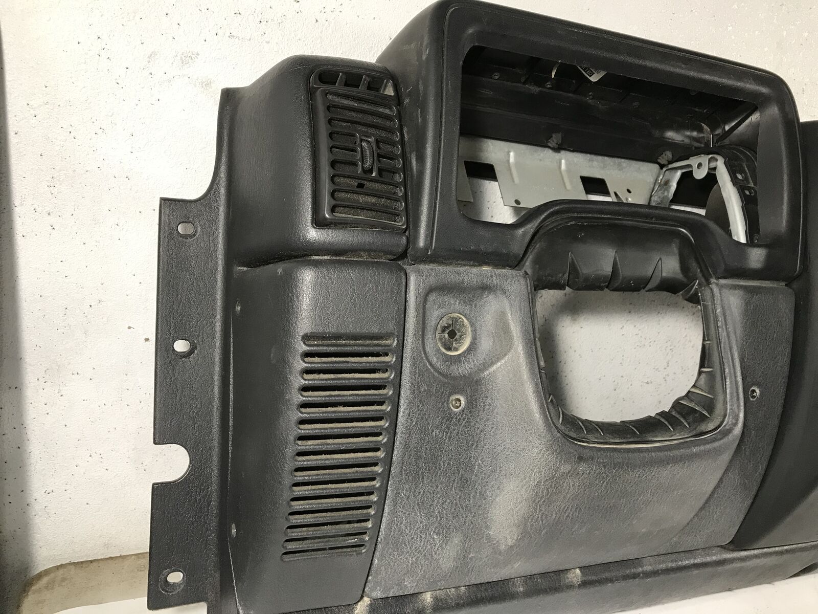 Dash Kit Agate Gray, Black Complete Assembly Trim Bezels Covers TJ