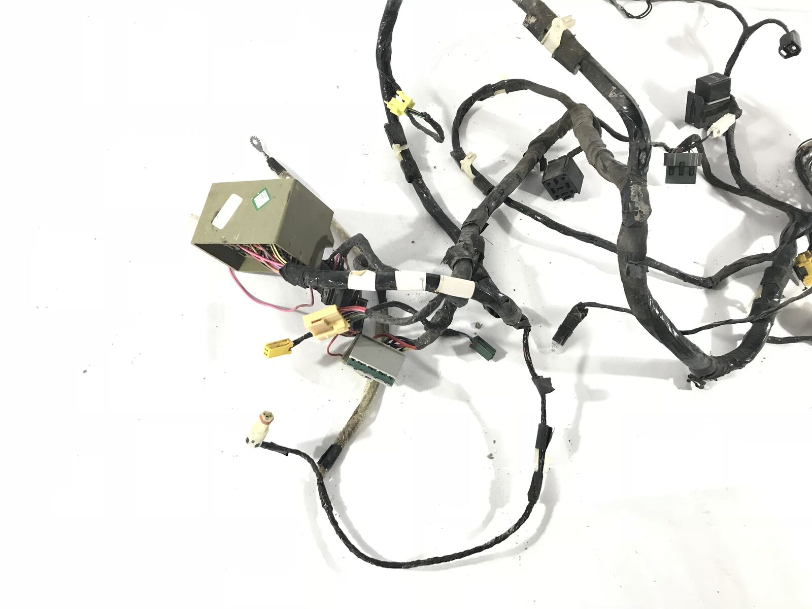 Jeep Wrangler Dash Wiring Harness Instrument Panel Fuse Junction Box TJ