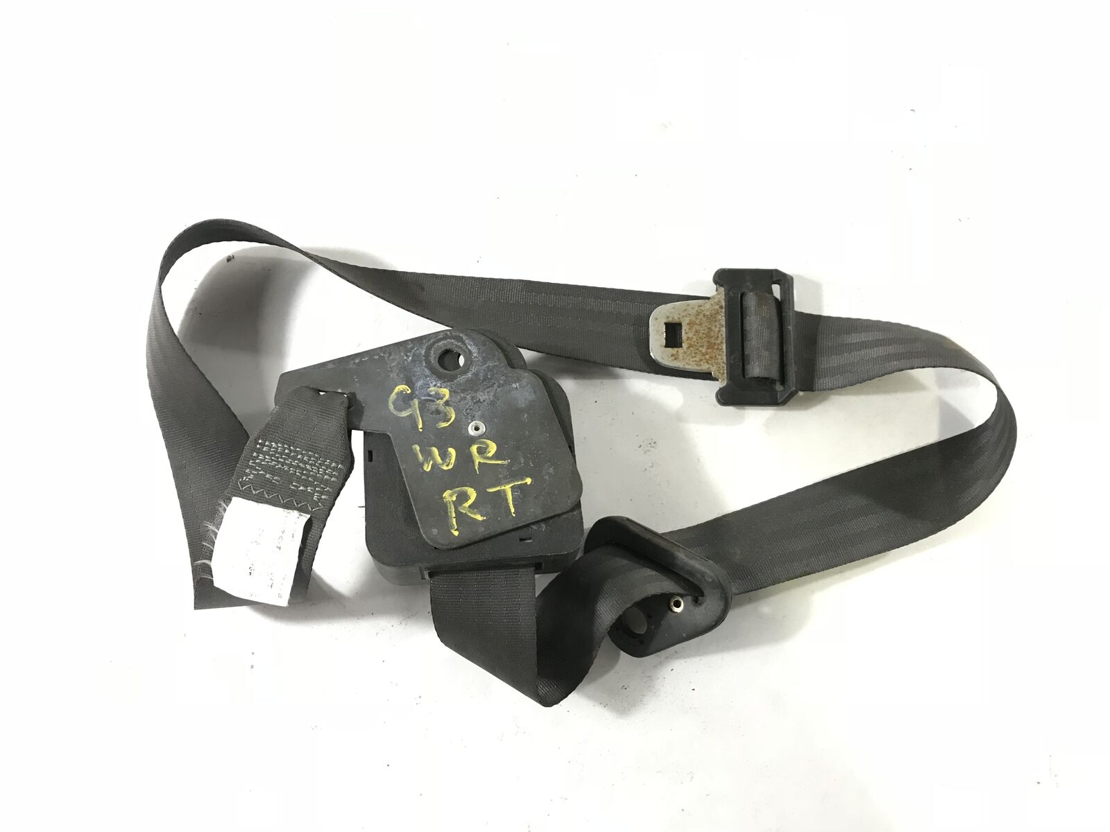 Wrangler YJ Front Seat Belt Shoulder Retractor Passenger Right Side RH 19921995 55217080