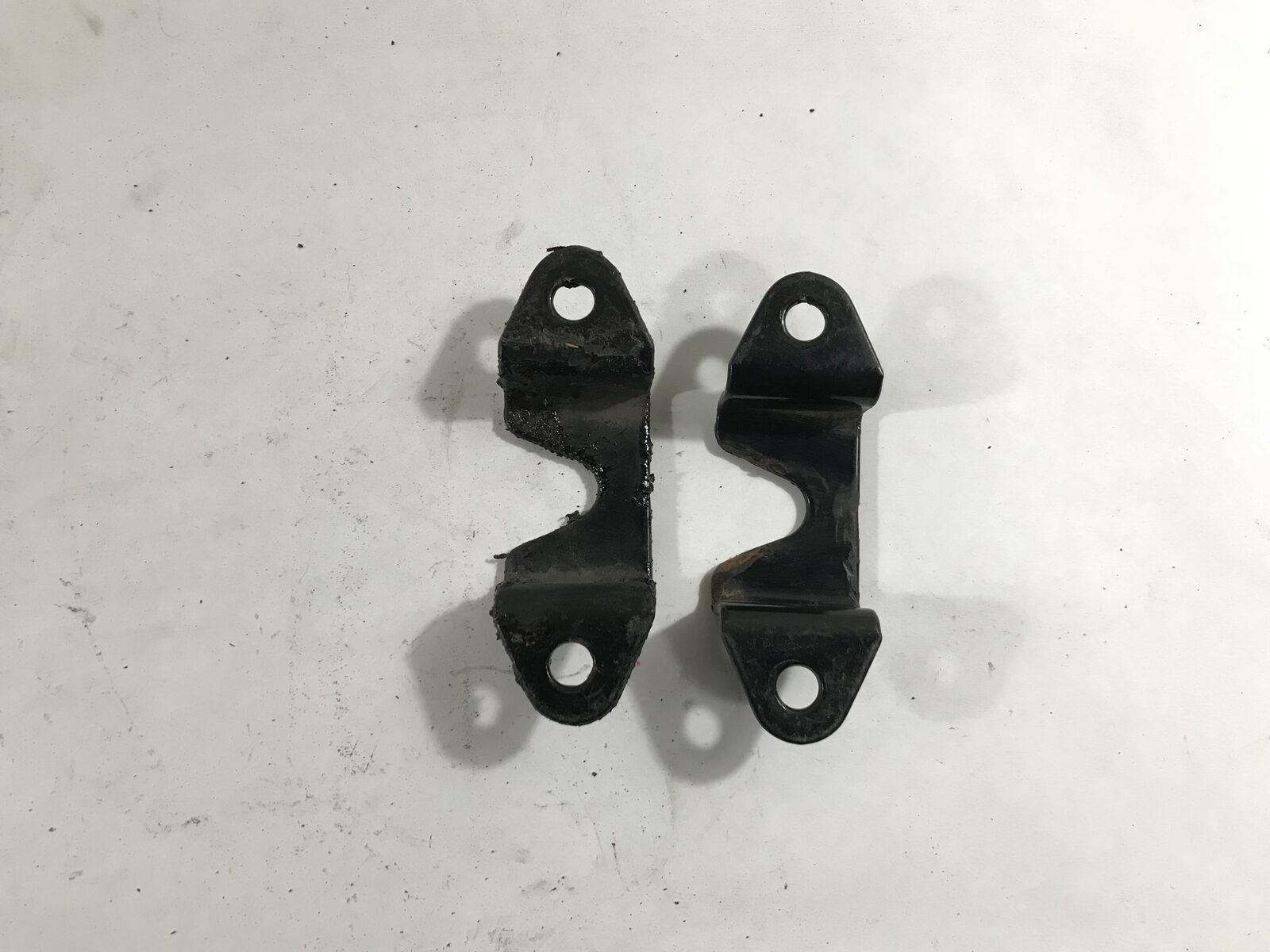 Wrangler Rear Seat Bench Brackets Rear Strikers OEM YJ 55007759 Parts Breakers Rust Free