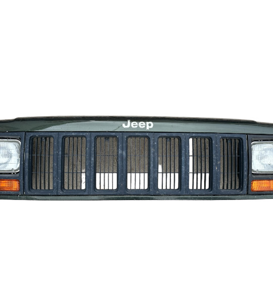 Cherokee XJ Front Clip Header Panel Loaded Grille Headlight Support 1997-2001