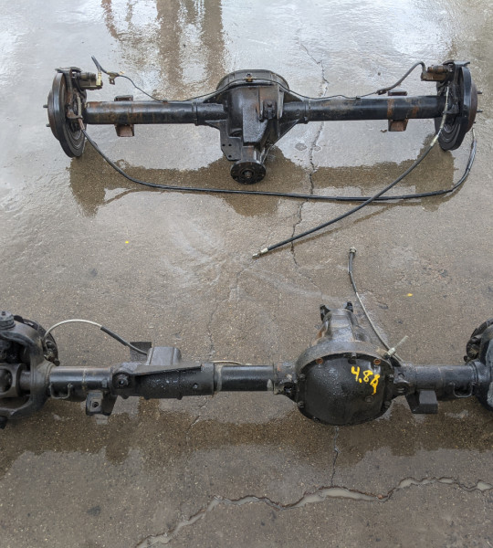 Wrangler Rear Axle Assembly Dana 35 with 3.07 Gear Ratio CClip ABS 87