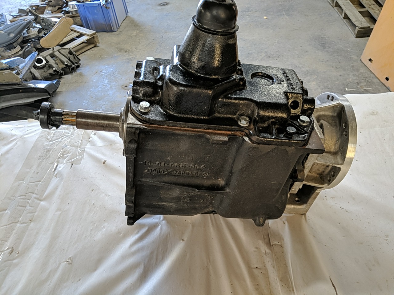 T18 Rebuilt 6.321 Ratio Manual 4 Speed Transmission with Dana 300