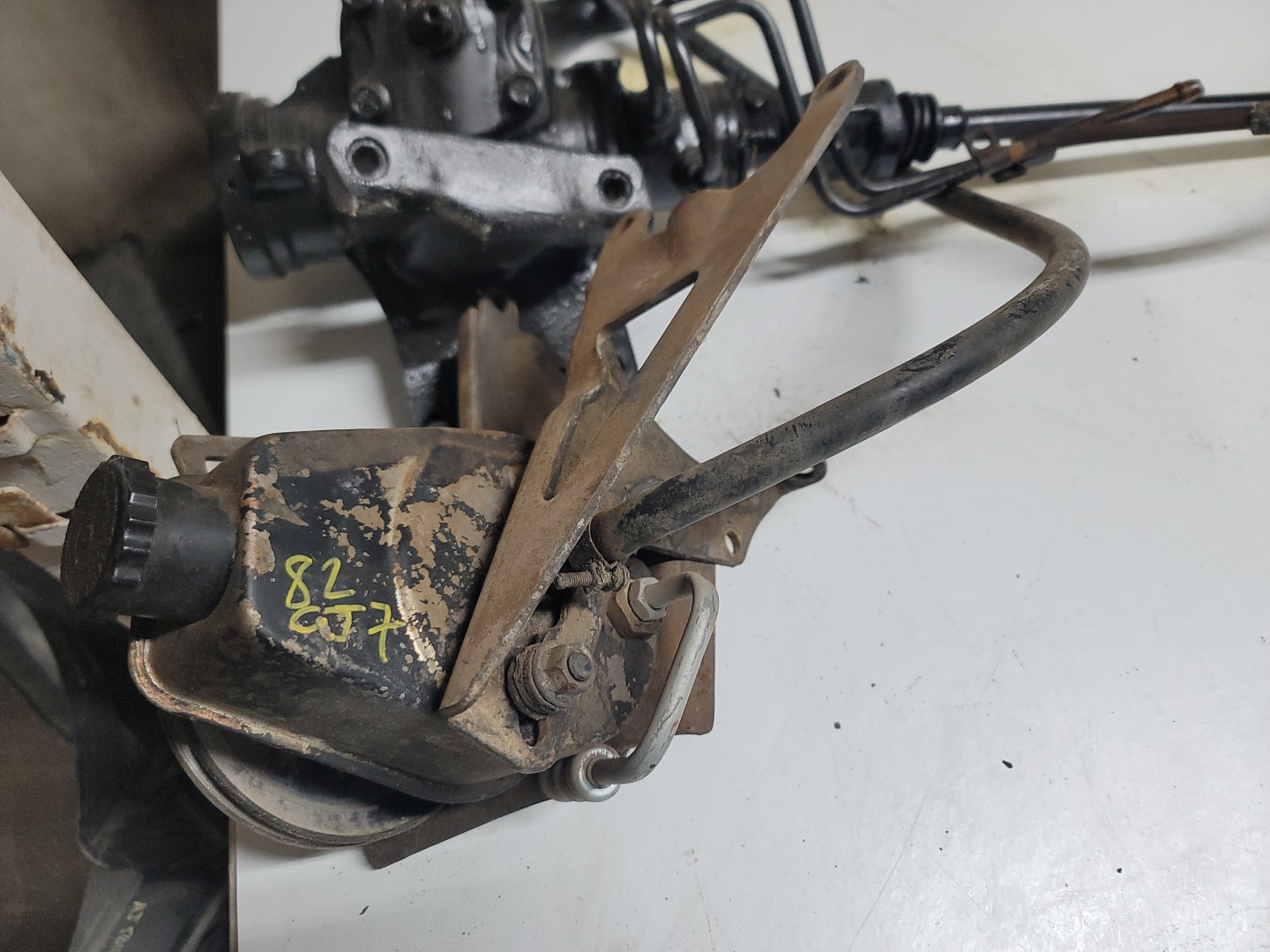 Ironduke 2.5L 4 Cylinder Power Steering Conversion Kit 19801983 CJ