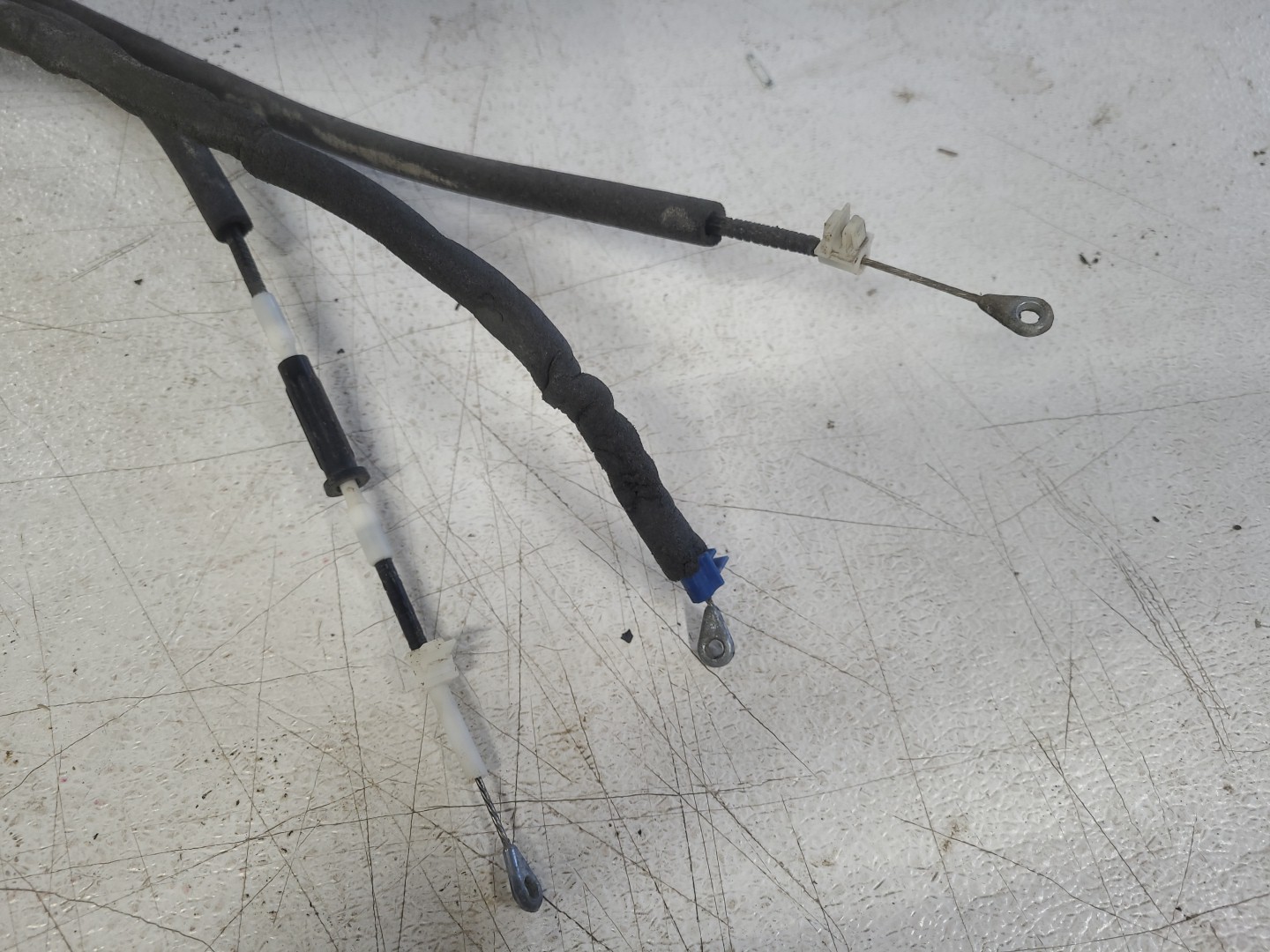 Wrangler YJ Heater Climate Temperature Control Cables to Heater Box