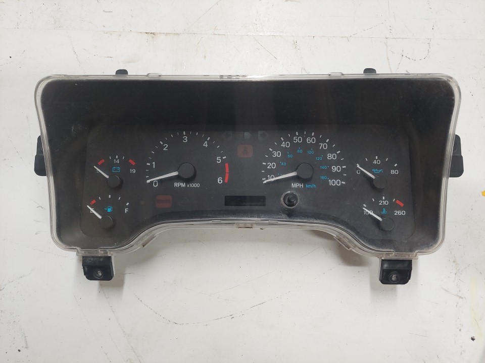 Introducir 85+ imagen 1997 jeep wrangler instrument cluster