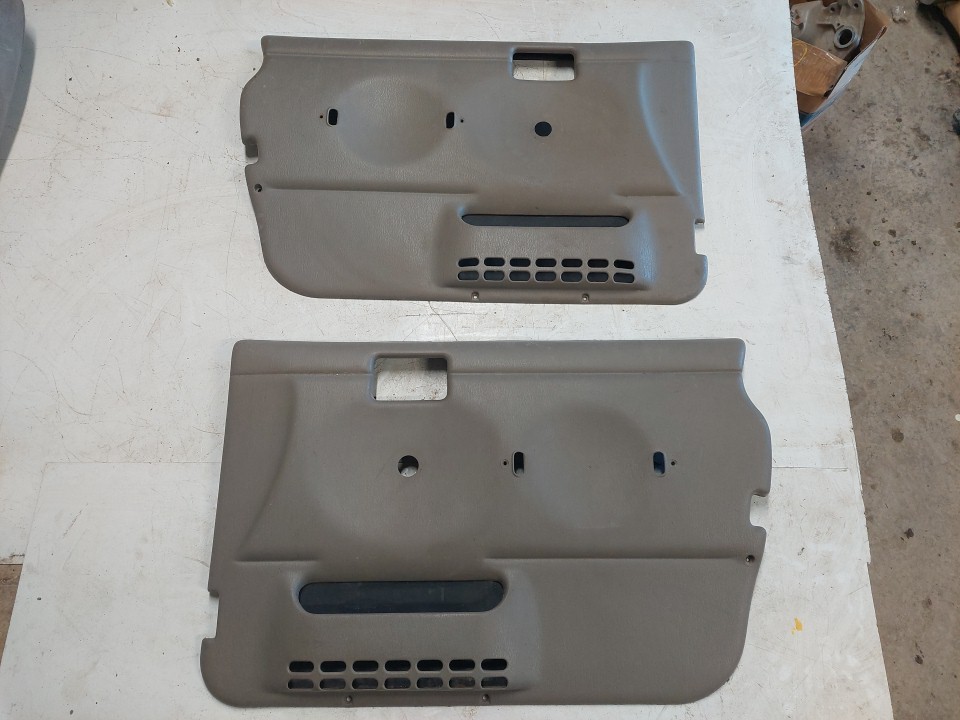 97 06 Khaki Door Panel Set Jeep TJ Wrangler 55216118 - Parts Breakers -  Rust Free used jeeps parts for sale