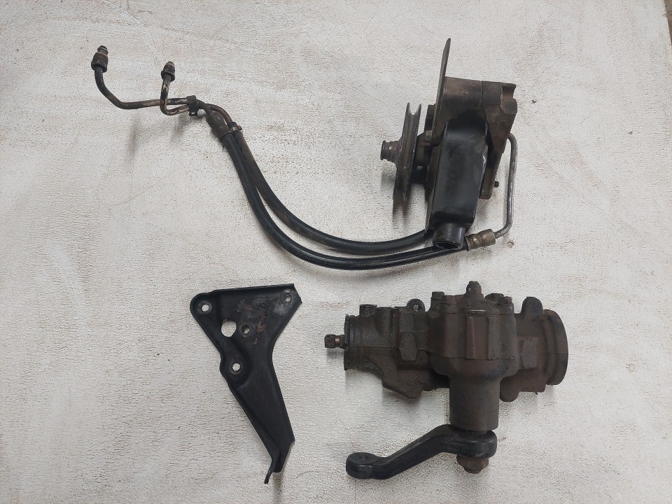 Wrangler YJ Power Steering Conversion Kit VBelt Pulley 19871990