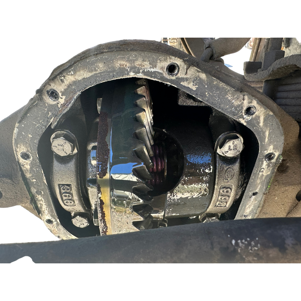 Jeep Wagoneer Dana 44 Front and Rear Set of Axles with 4.56 Gears Front Locker Rear Spool