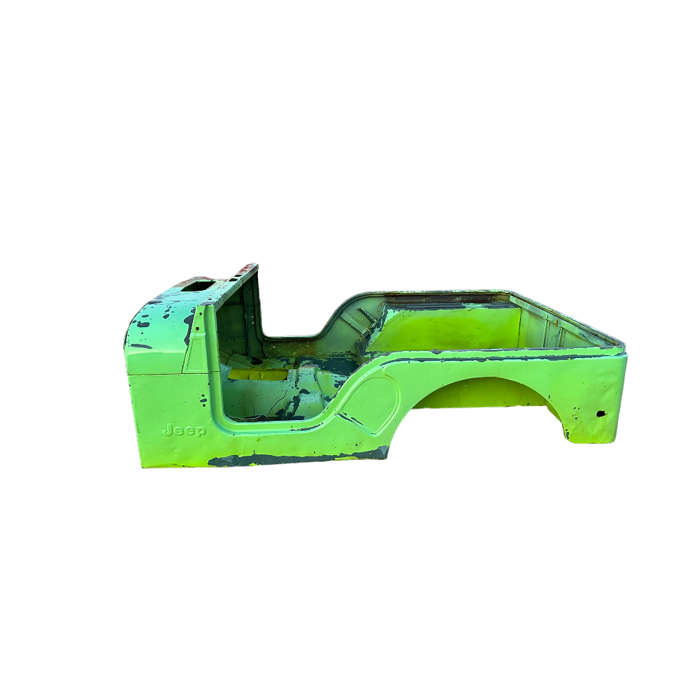 CJ5 Tub Grade B Original Steel Body 19761983 Parts Breakers Rust