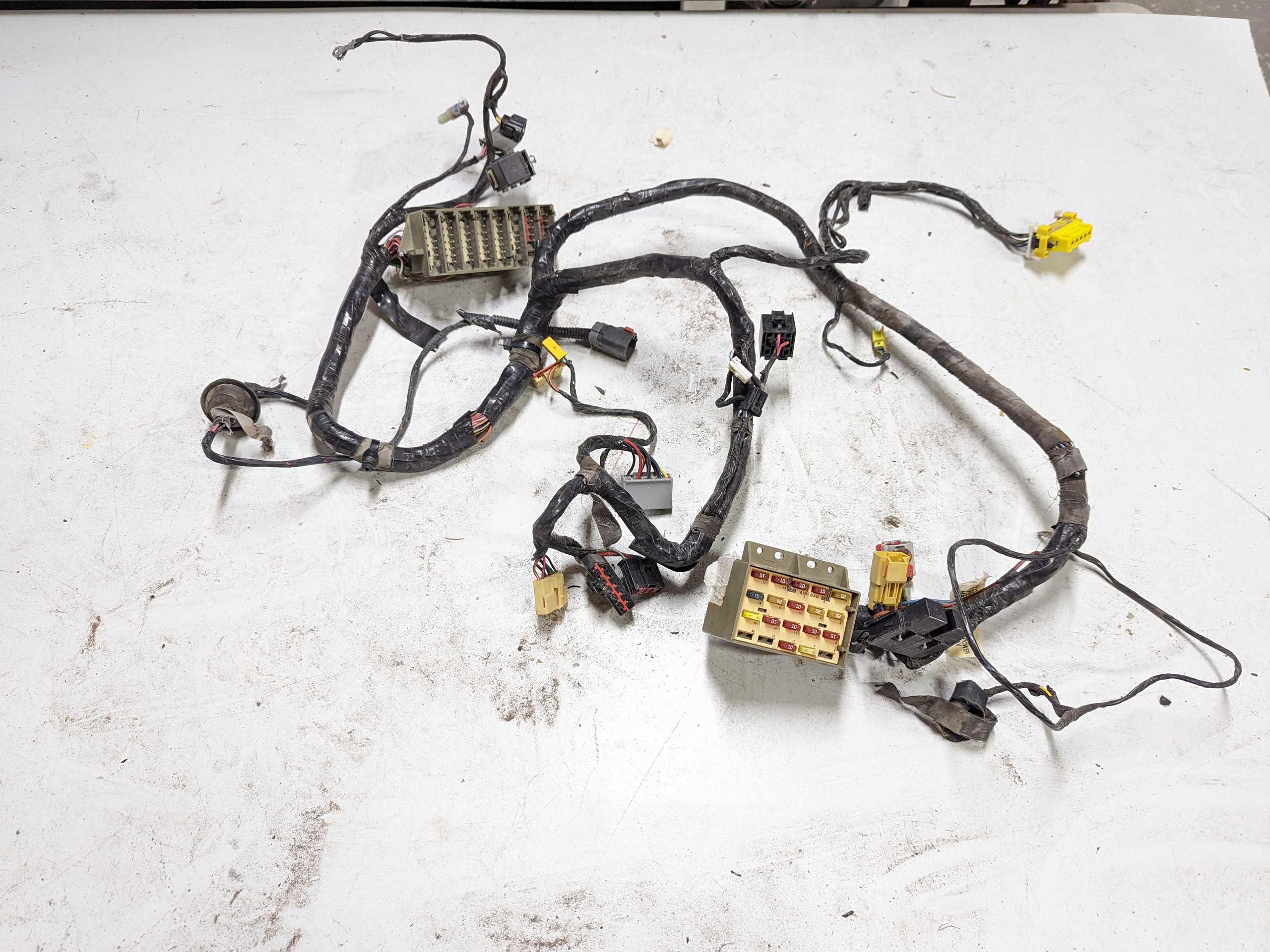 Wrangler TJ Interior Crossbody Wiring Harness Fuse Block 2000 TJ