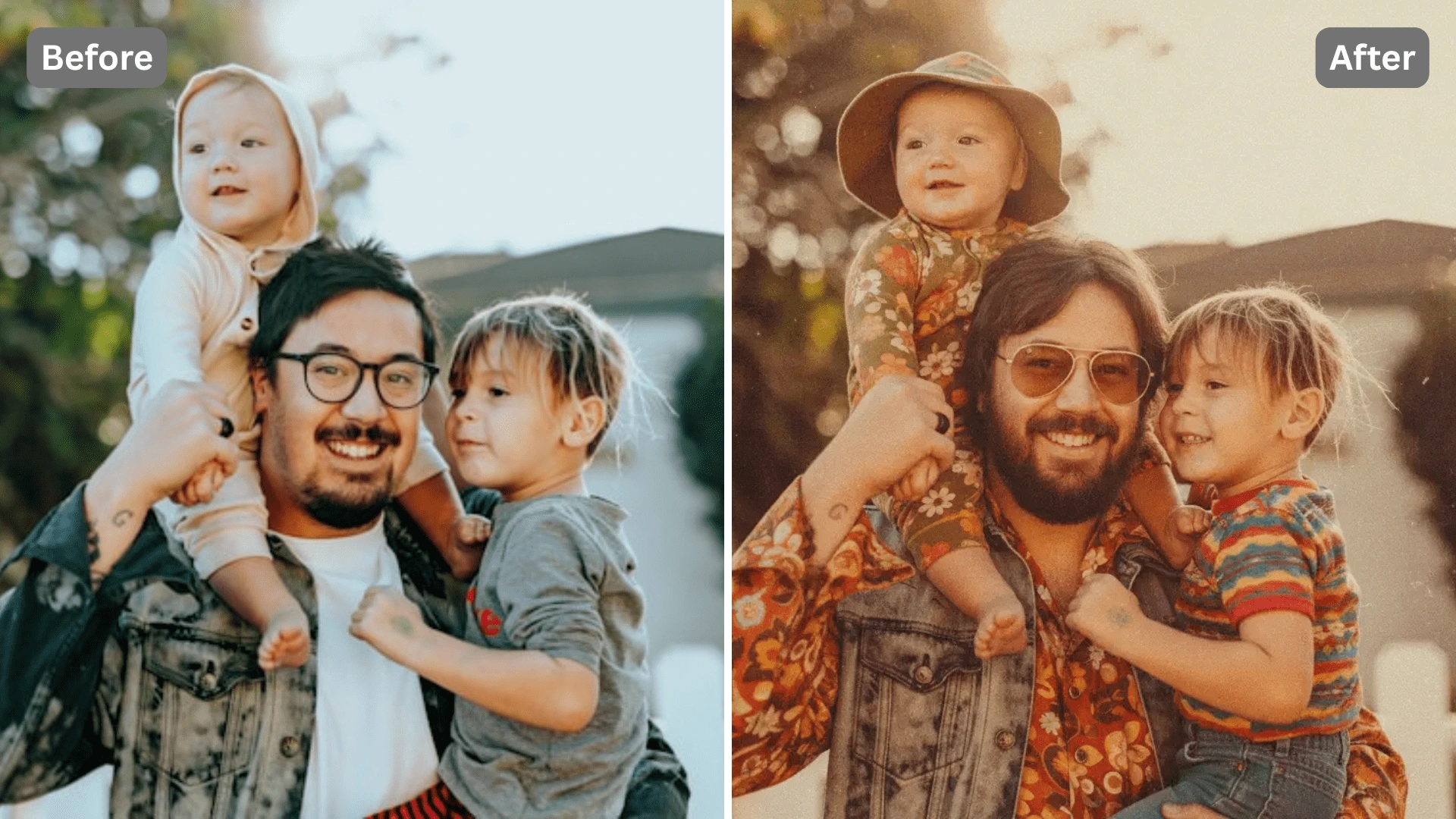 Patternful AI - Give Your Photos a Vintage 1970s Vibe image