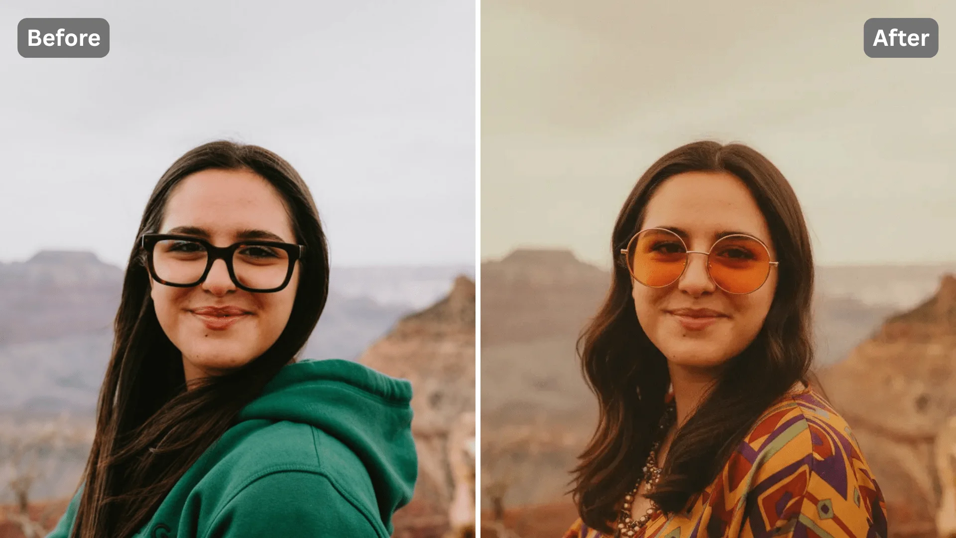 Patternful AI - Stand Out on Social Media with Groovy 1970s-Style Photos image