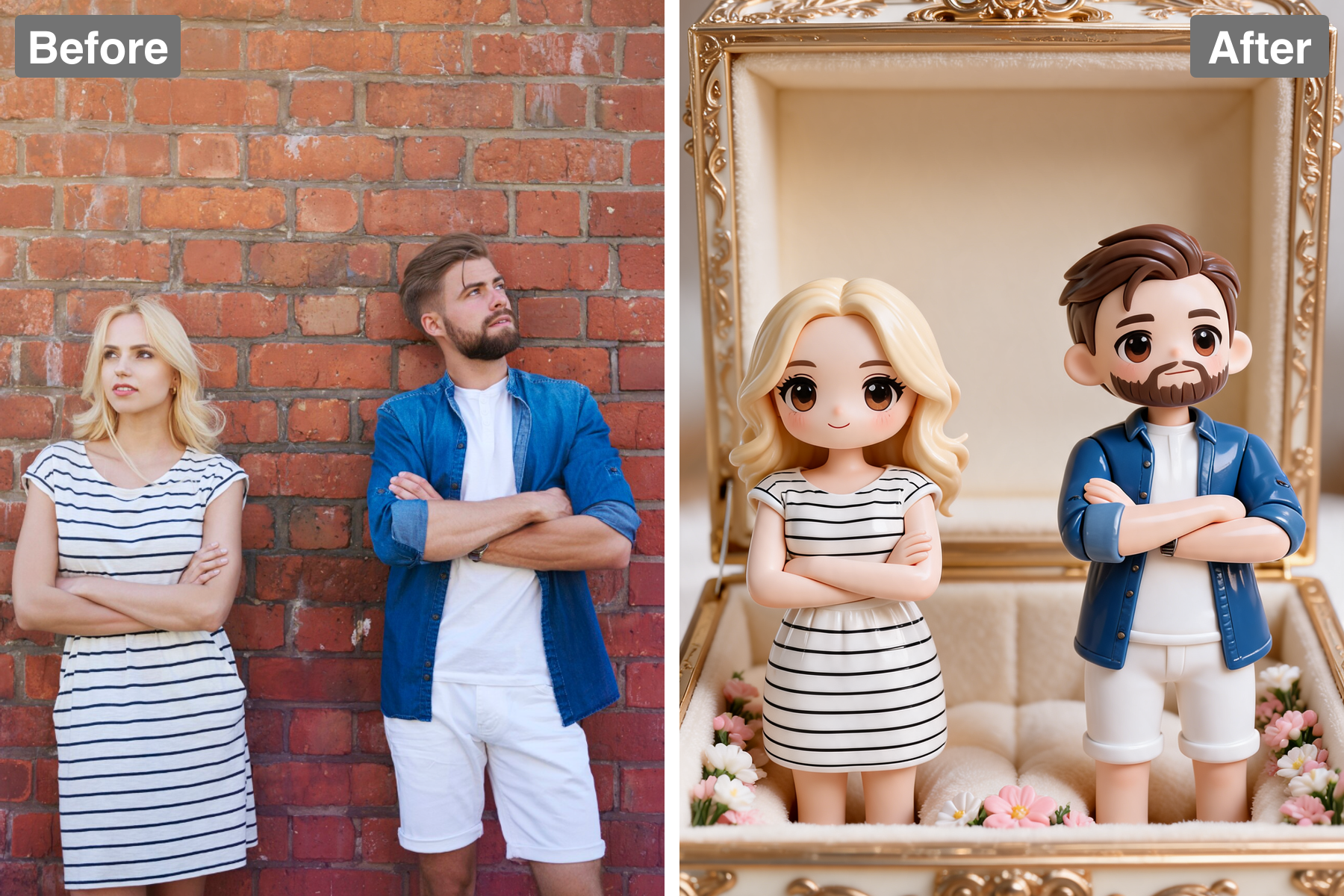 Patternful AI - Romantic Pose image