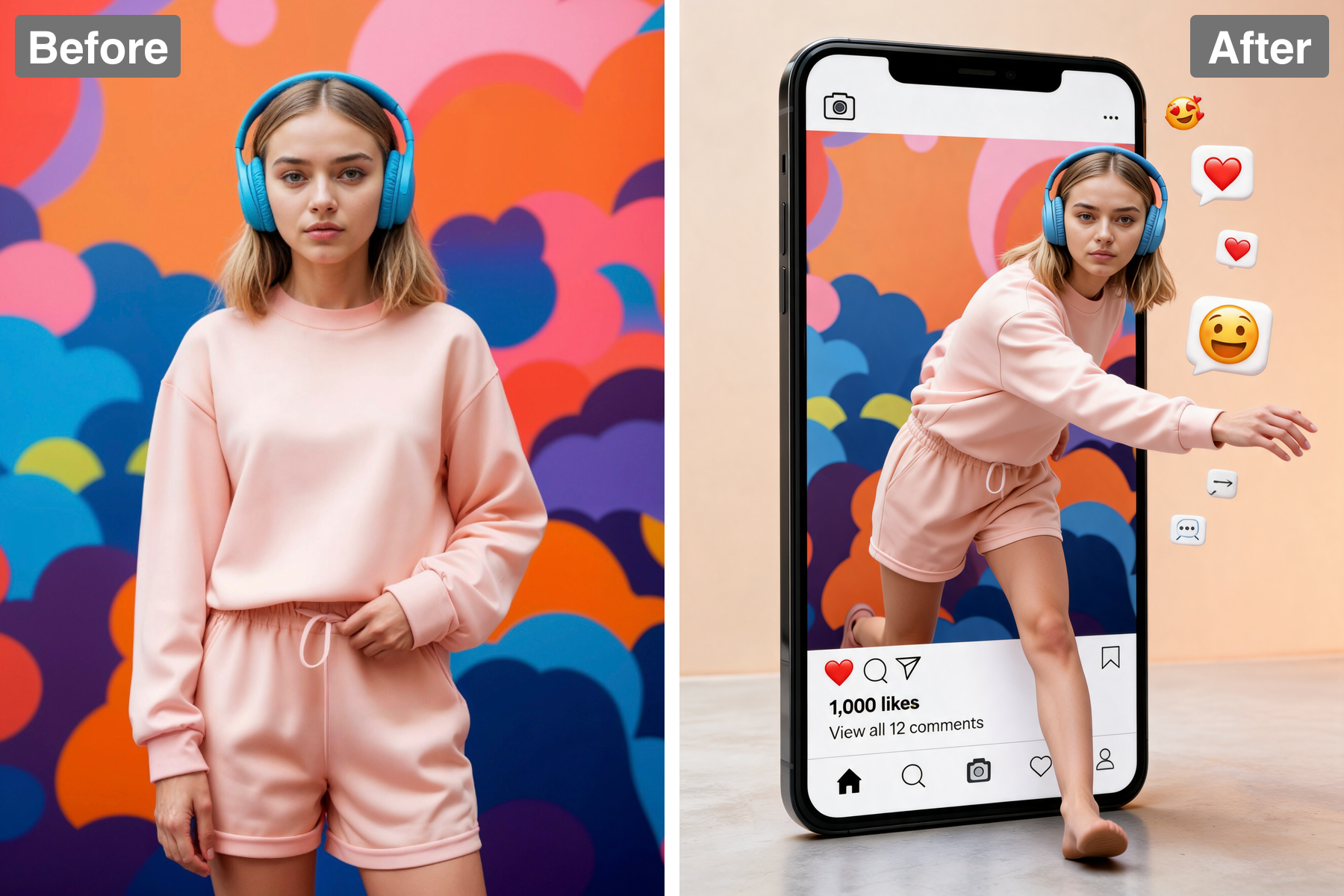 Patternful AI - Instagram-Style Screen UI image