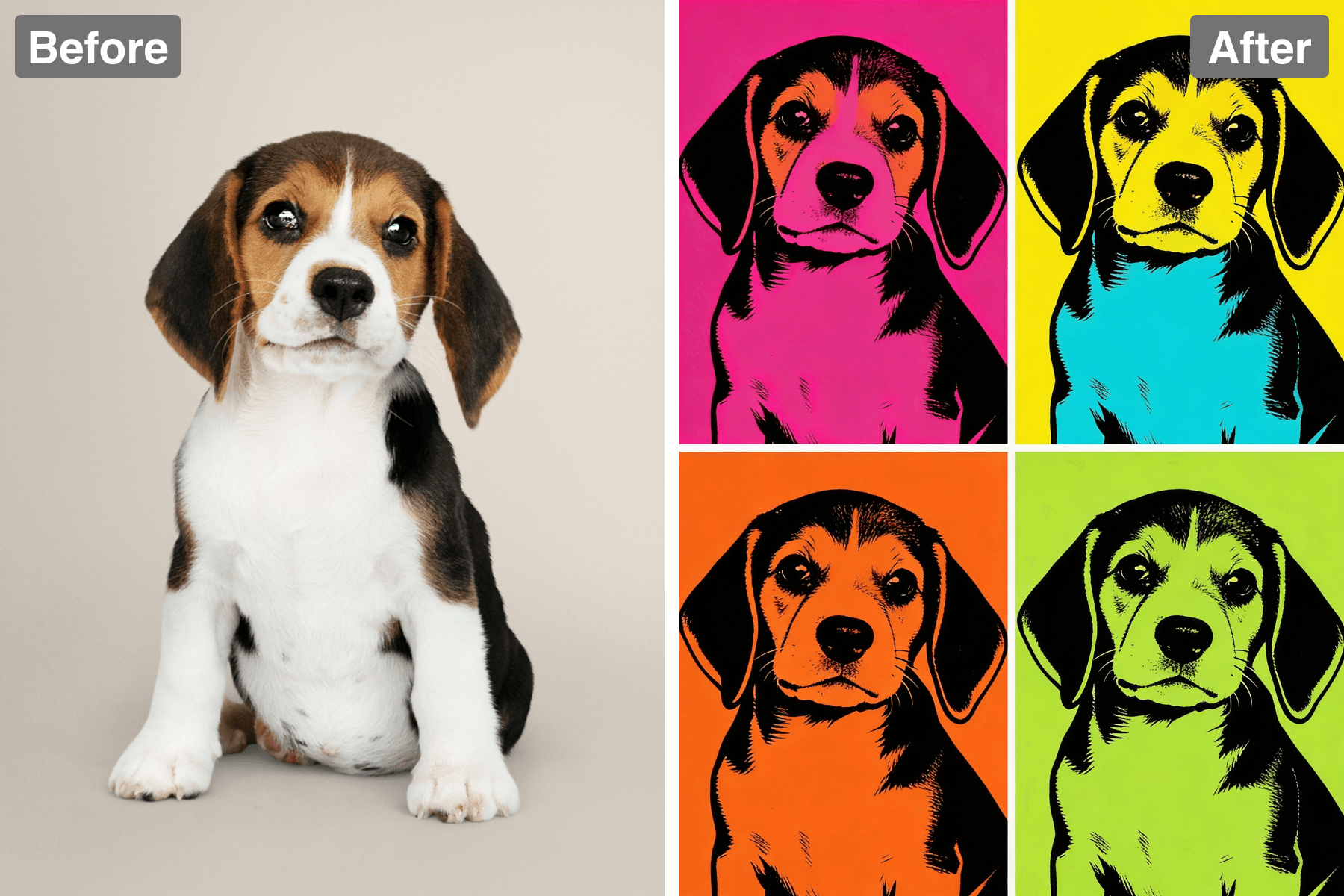 Patternful AI - Create Iconic Pop Art Portraits image