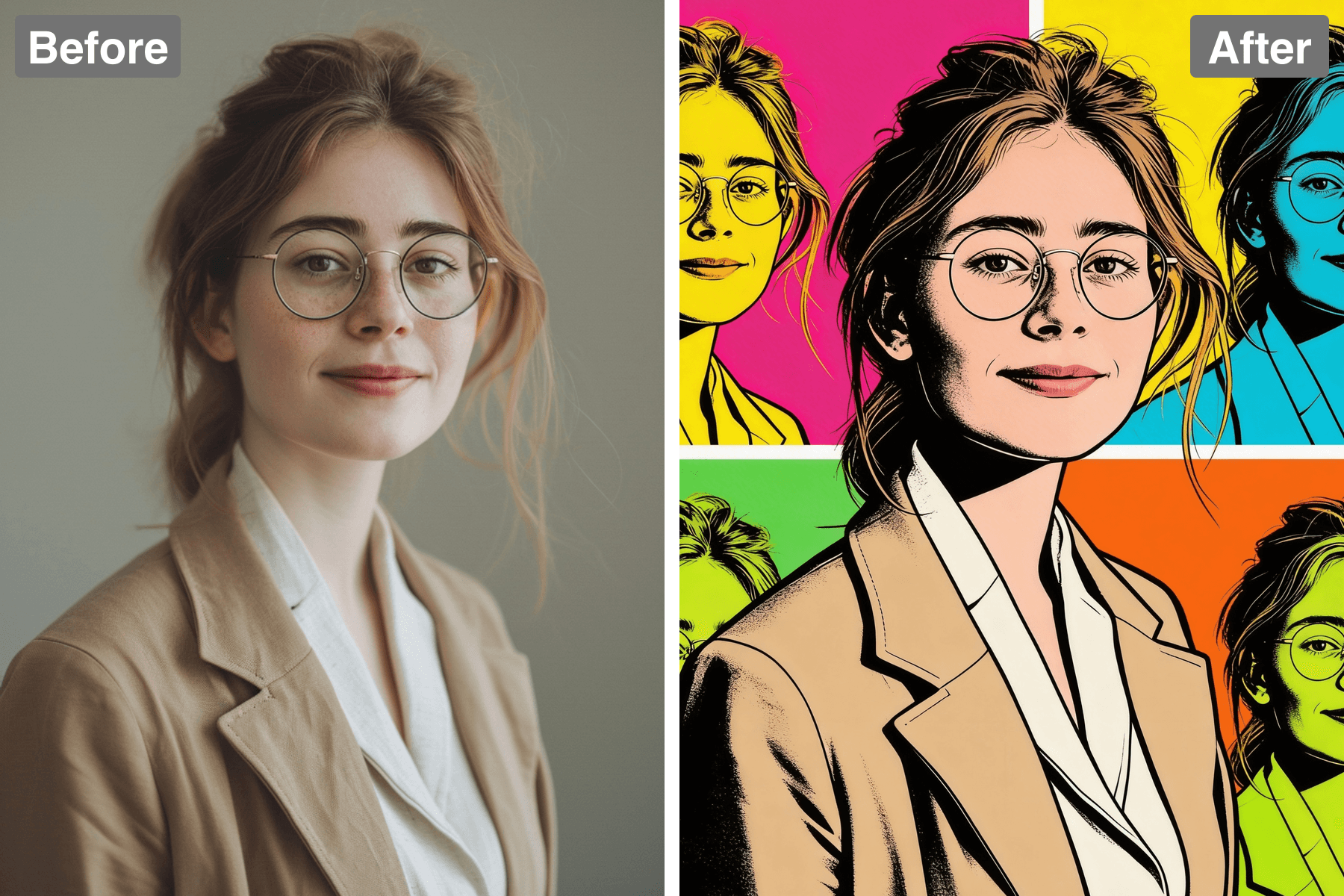 Patternful AI - Share Iconic Pop Art on Social Media image
