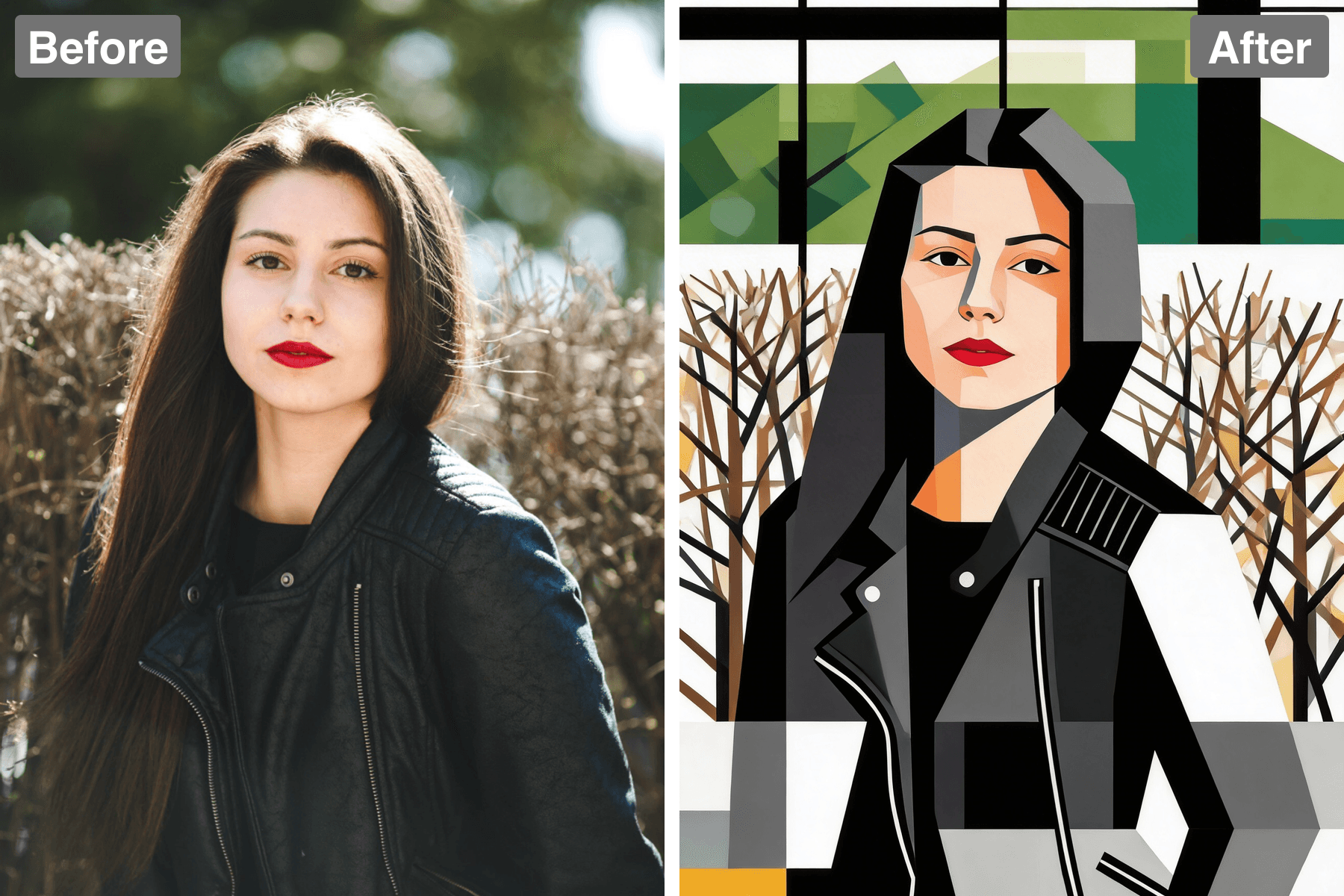 Patternful AI - Turn Your Photos into Bold Bauhaus Art image