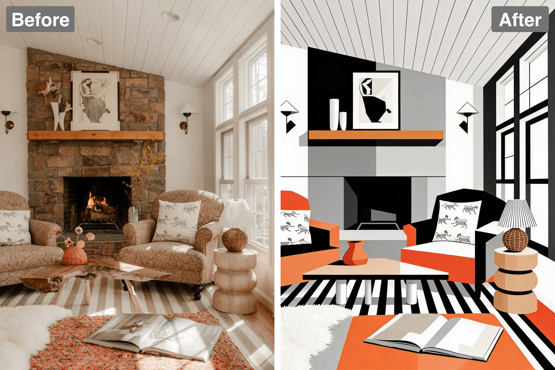 Patternful AI - Create Stunning Bauhaus-Inspired Art image