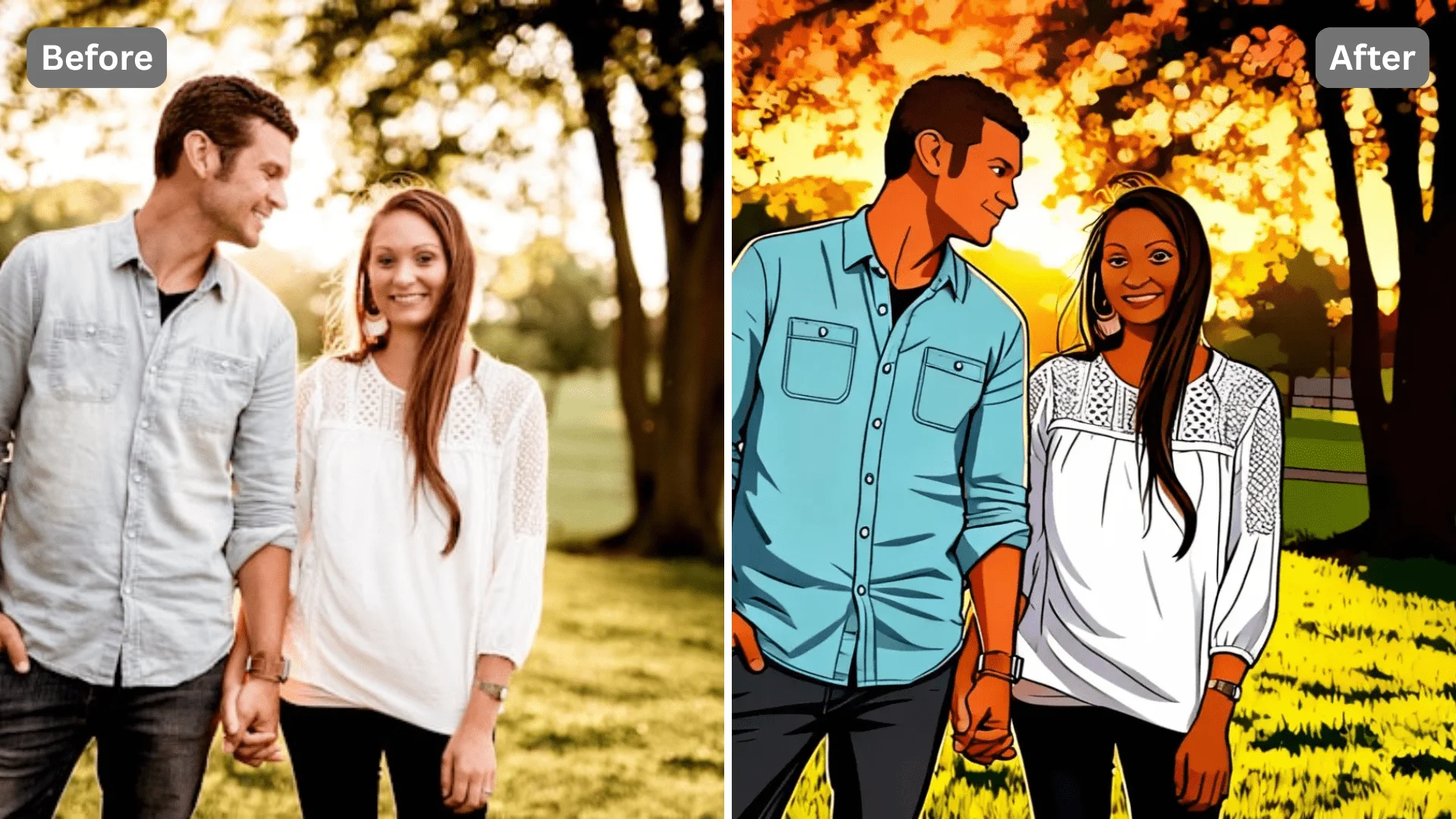 Patternful AI - Stand Out on Social Media with Boondocks-Style Art image