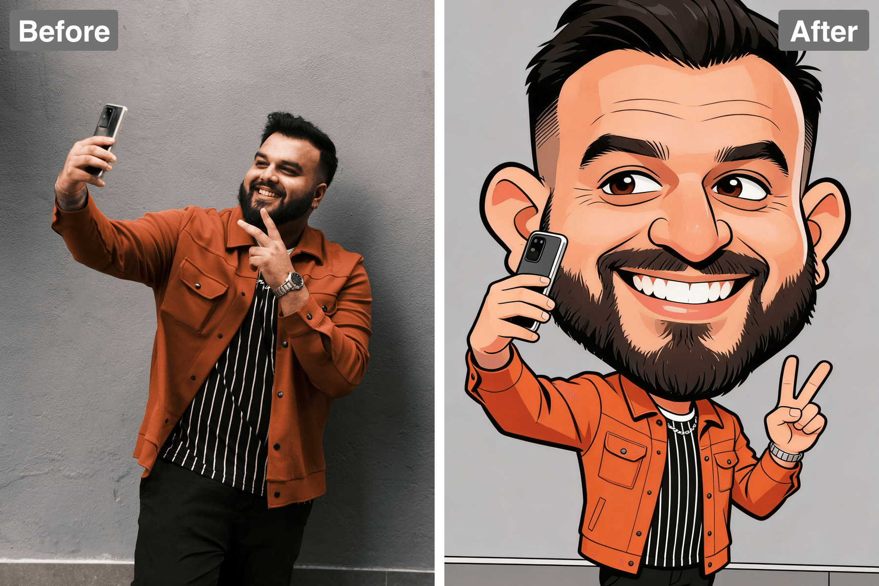 Patternful AI - Give Your Photos a Hilarious Caricature Makeover image