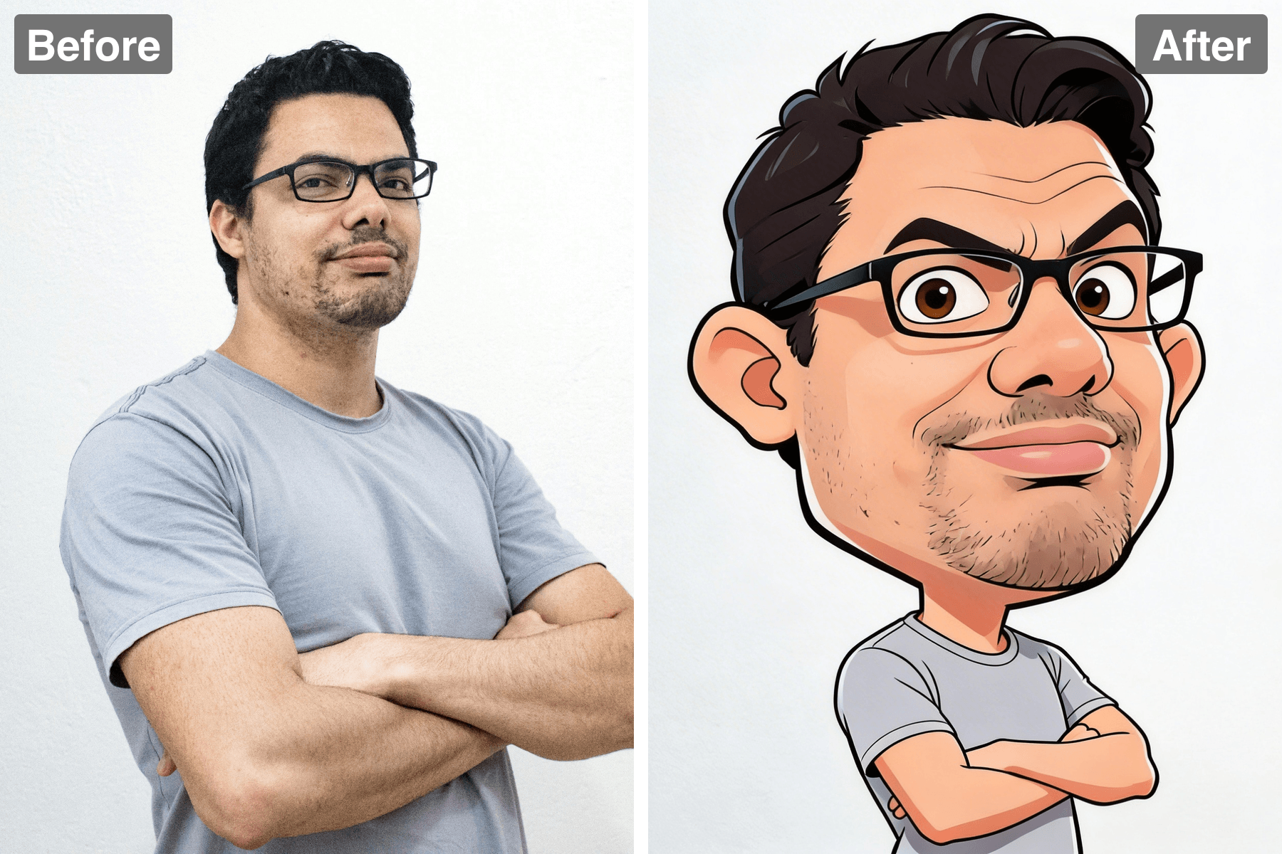 Patternful AI - Share Hilarious Caricature Photos on Social Media image