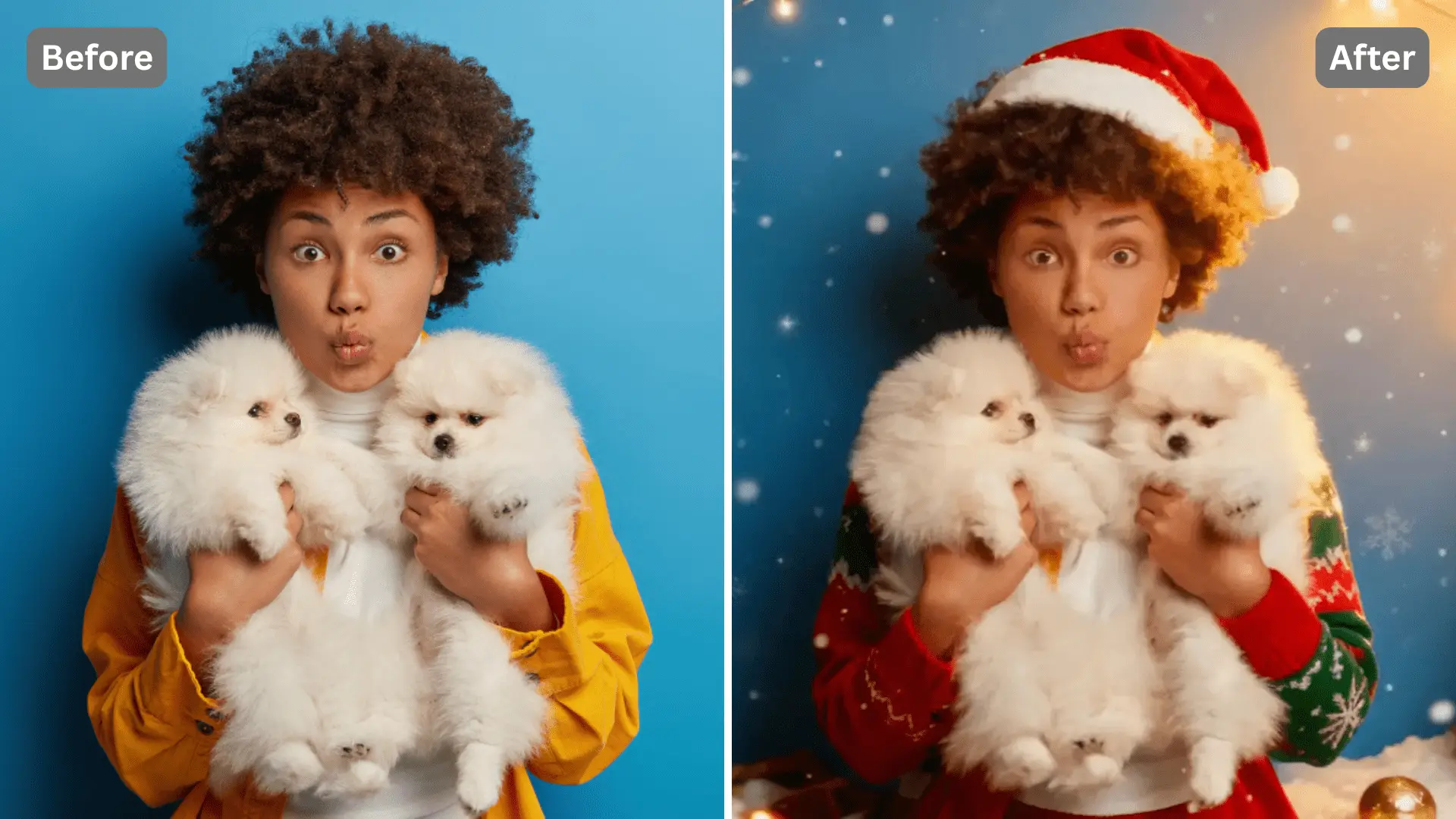 Patternful AI - Give Your Photos a Festive Christmas Glow image