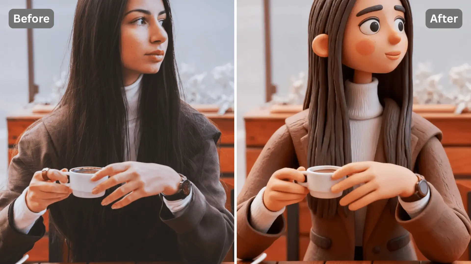Patternful AI - Stand Out on Social Media with Clay-Style Photos image
