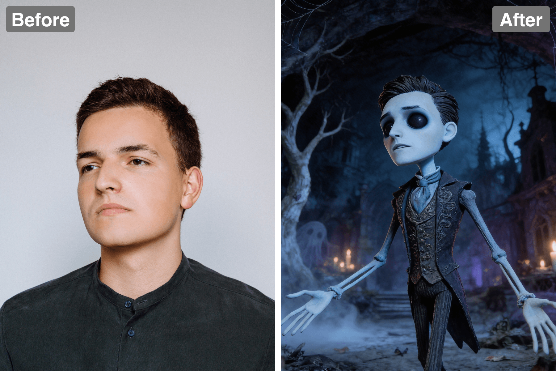 Patternful AI - Create Haunting Gothic Character Art image