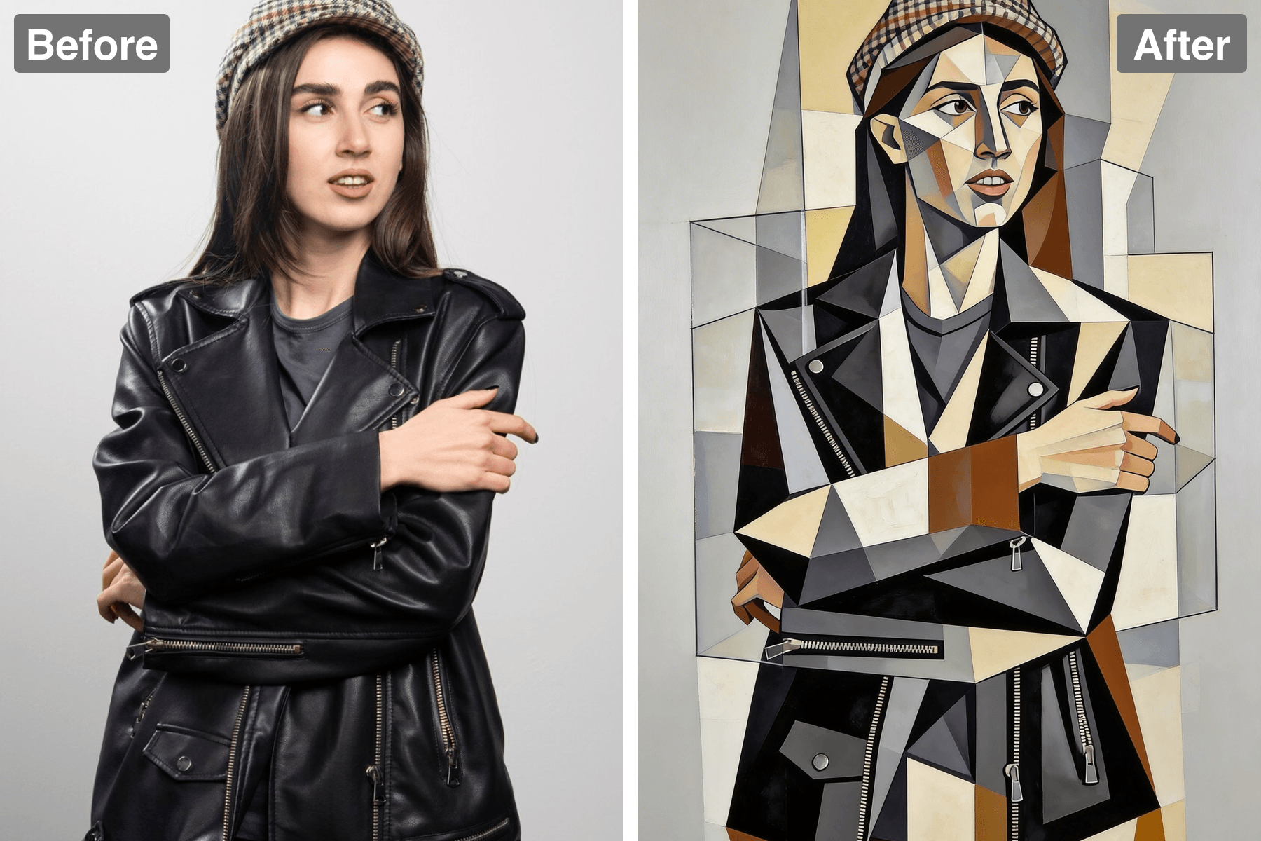 Patternful AI - Bring the Cubist Masters to Your Photos image
