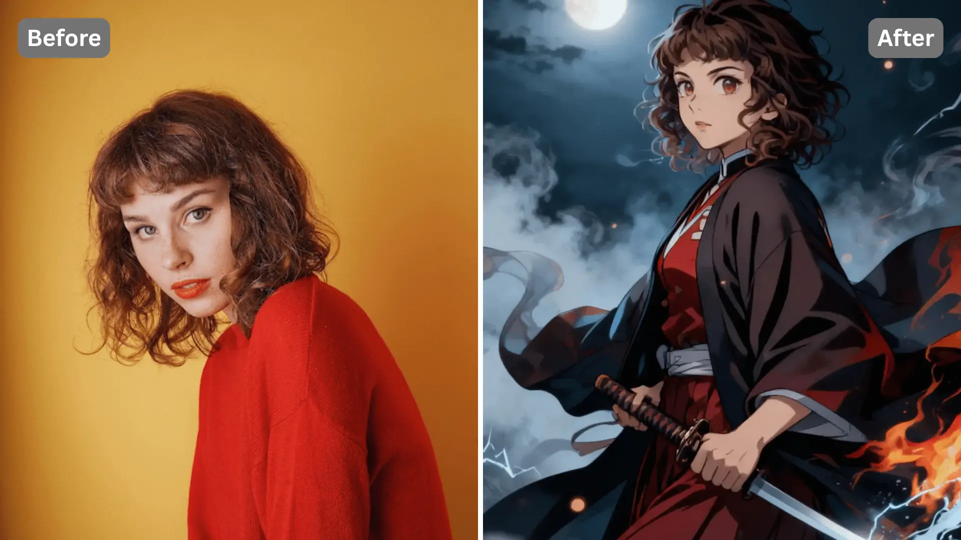 Patternful AI - Turn Your Photos into Demon Slayer Anime Style image