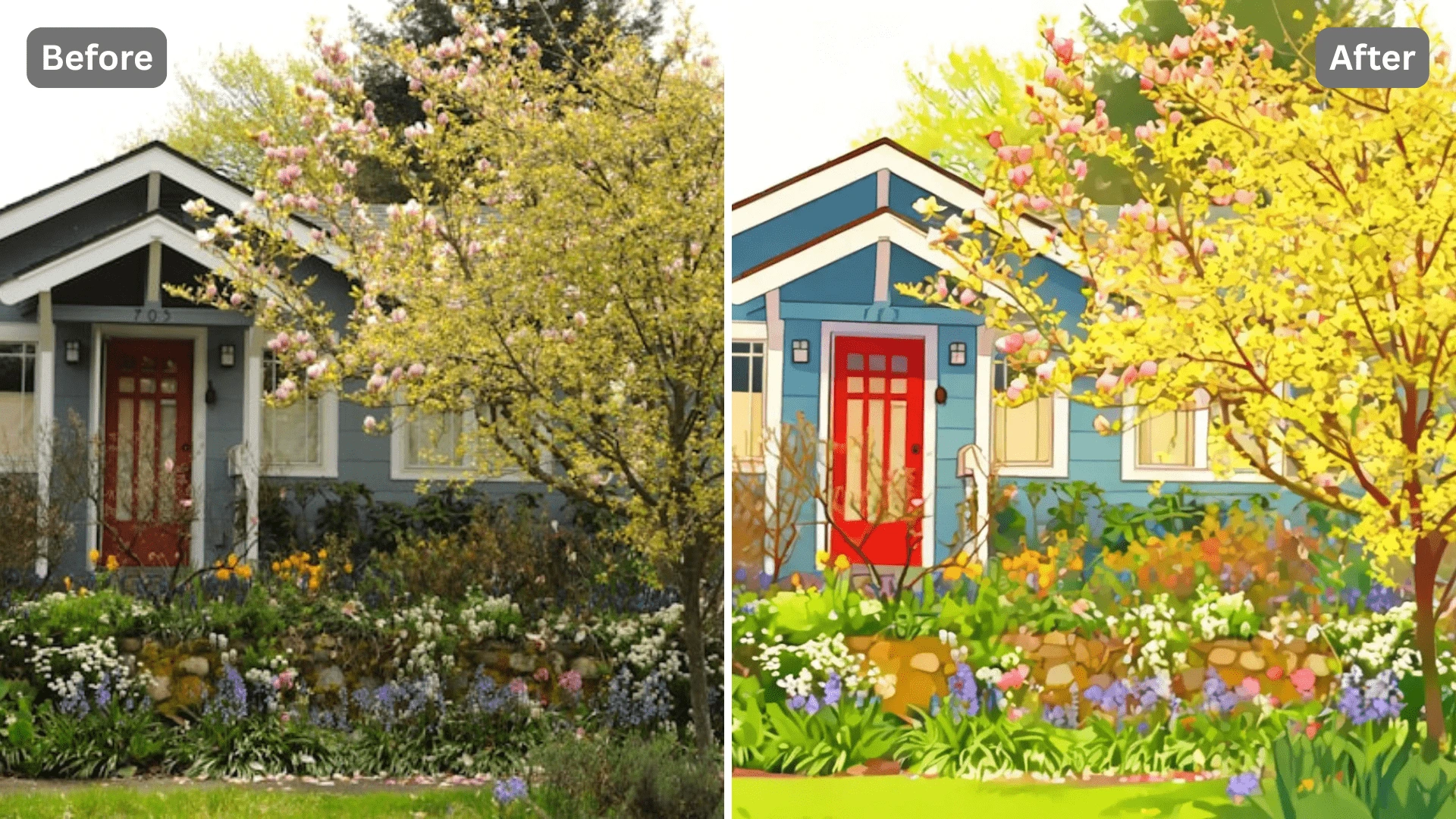 Patternful AI - Turn any Breathtaking Landscape into a location from a Disney movie image