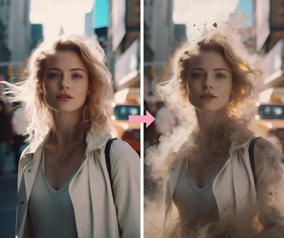 Patternful AI - Dust Form Filter example