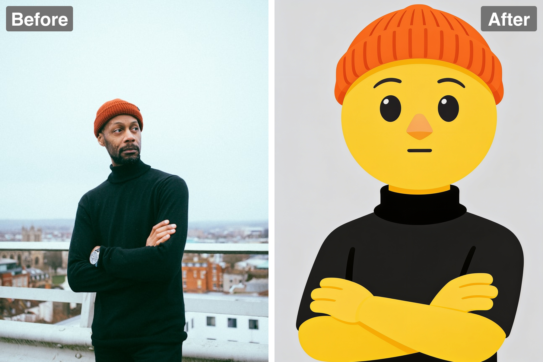 Patternful AI - Flat Emoji-Person Style image