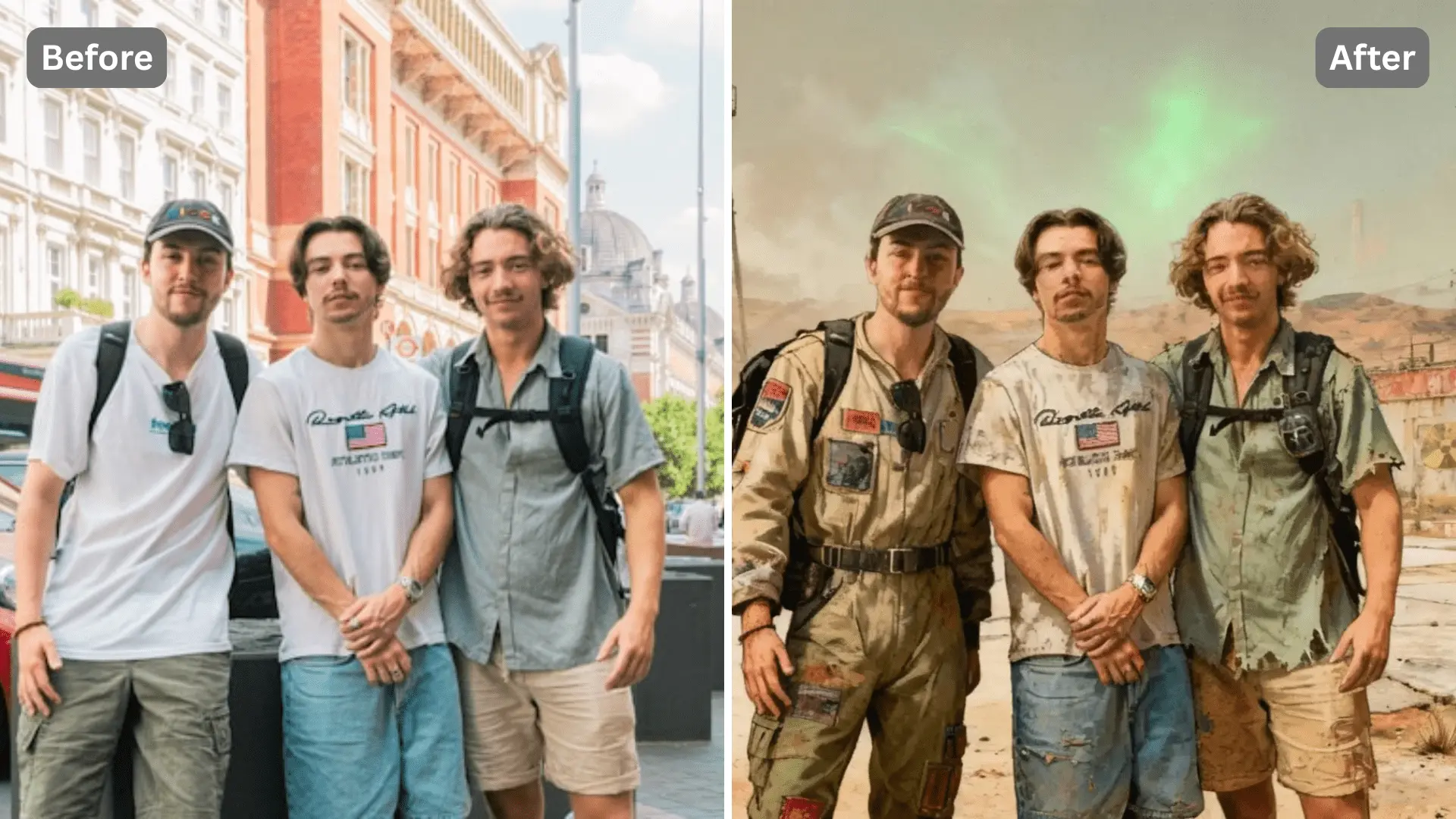 Patternful AI - Give Your Photos a Wasteland Apocalypse Vibe image