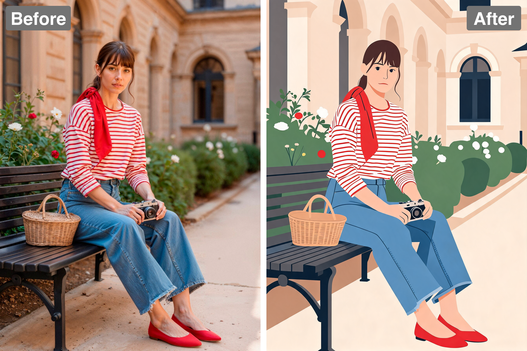 Patternful AI - True Flat Vector Look image