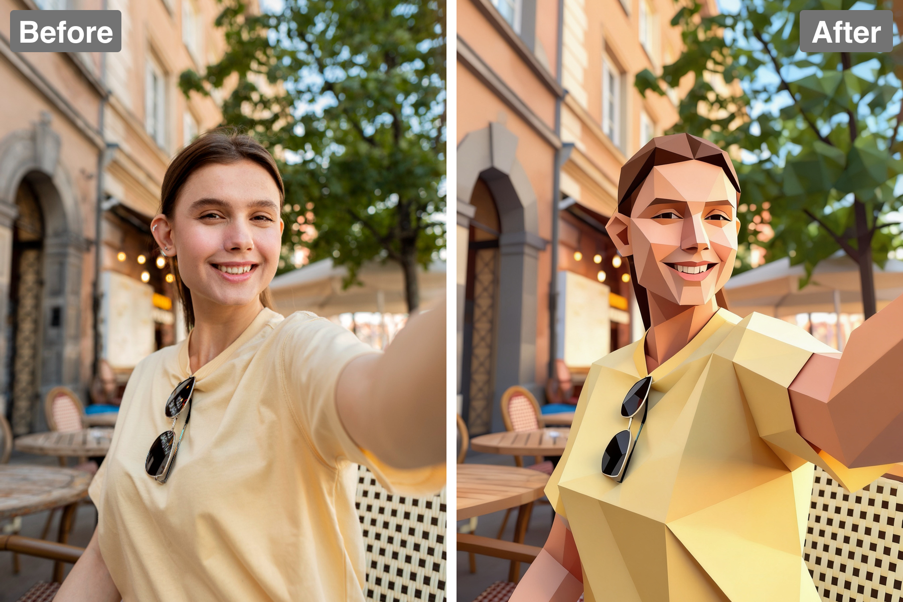 Patternful AI - Crisp Faceted Geometry image