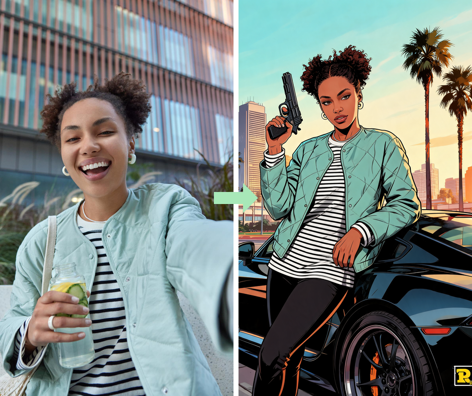 Patternful AI - Gta Filter example