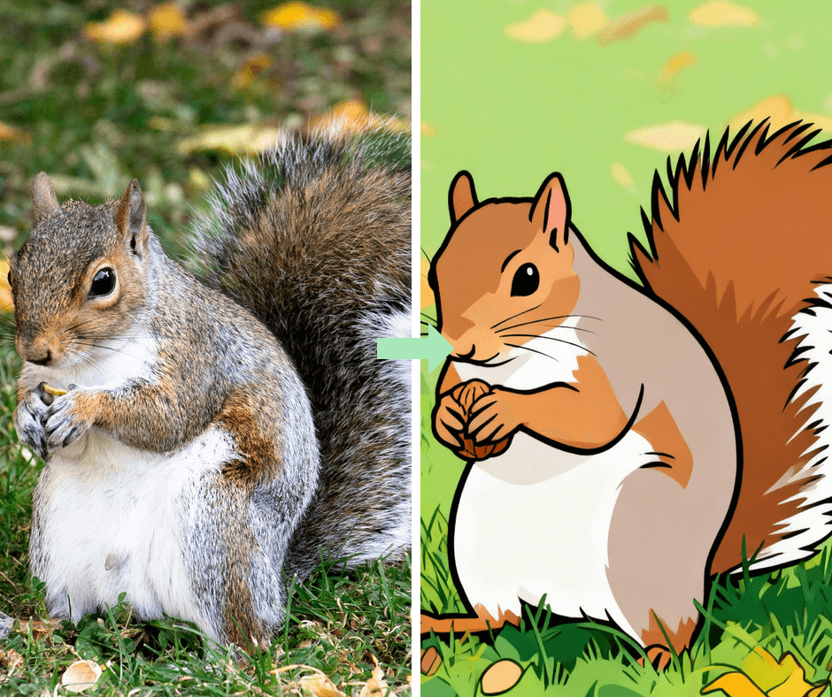 Patternful AI - Illustration Filter example