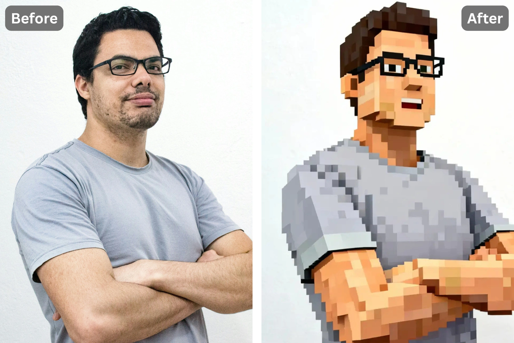 Patternful AI - Turn Your Photos into Minecraft Blocky Art image