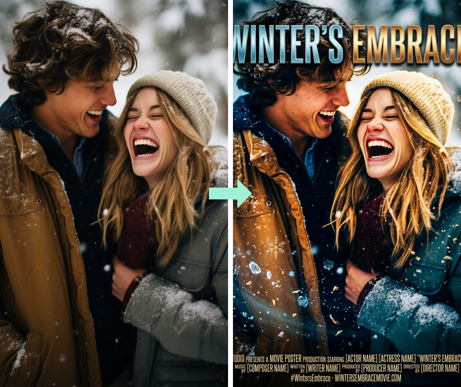 Patternful AI - Movie Poster Filter example