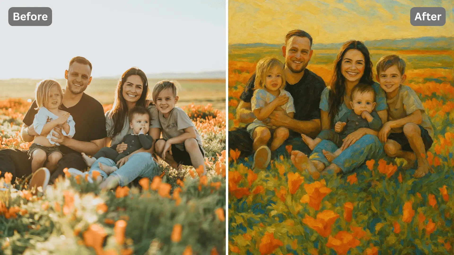 Patternful AI - Transform Photos into Elegant Oil Paintings image