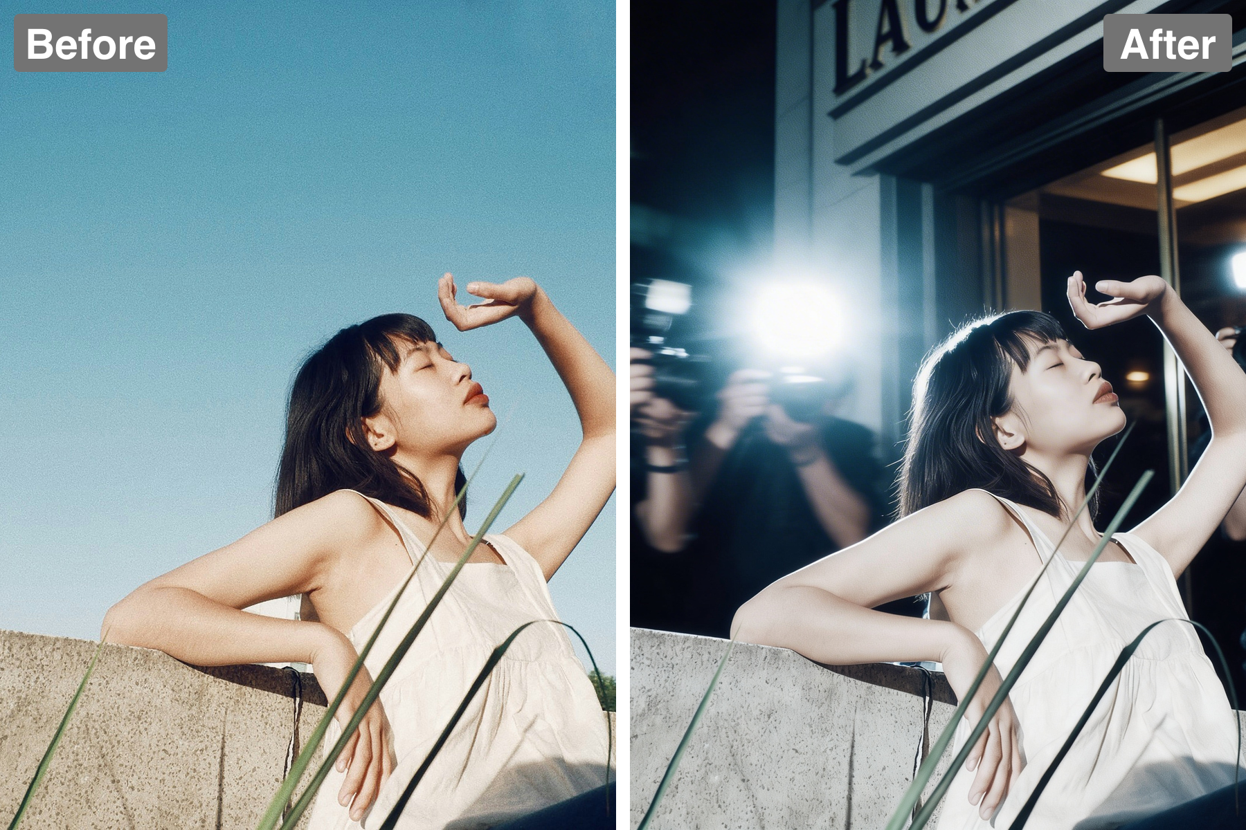 Patternful AI - Turn Your Photos into Celebrity Paparazzi Shots image