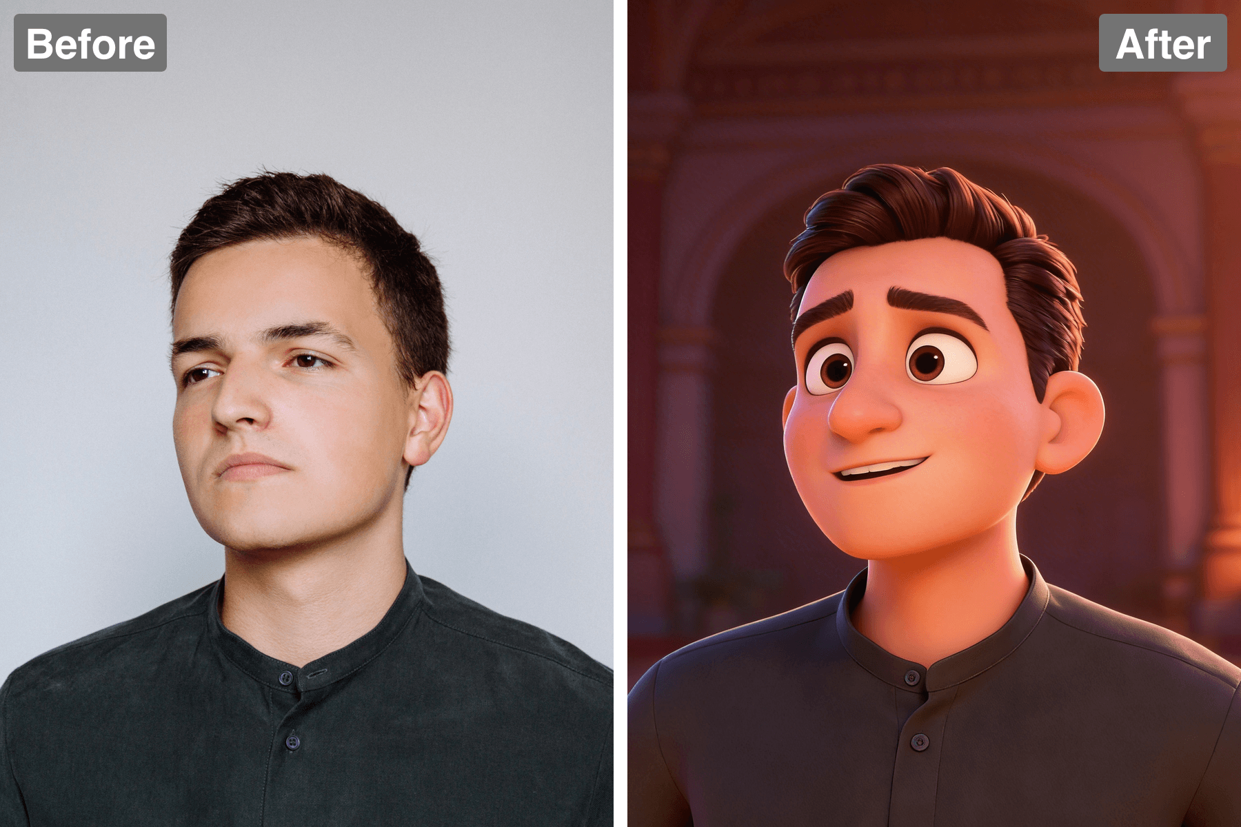 Patternful AI - Warm Cinematic Lighting and Expressive Characters image
