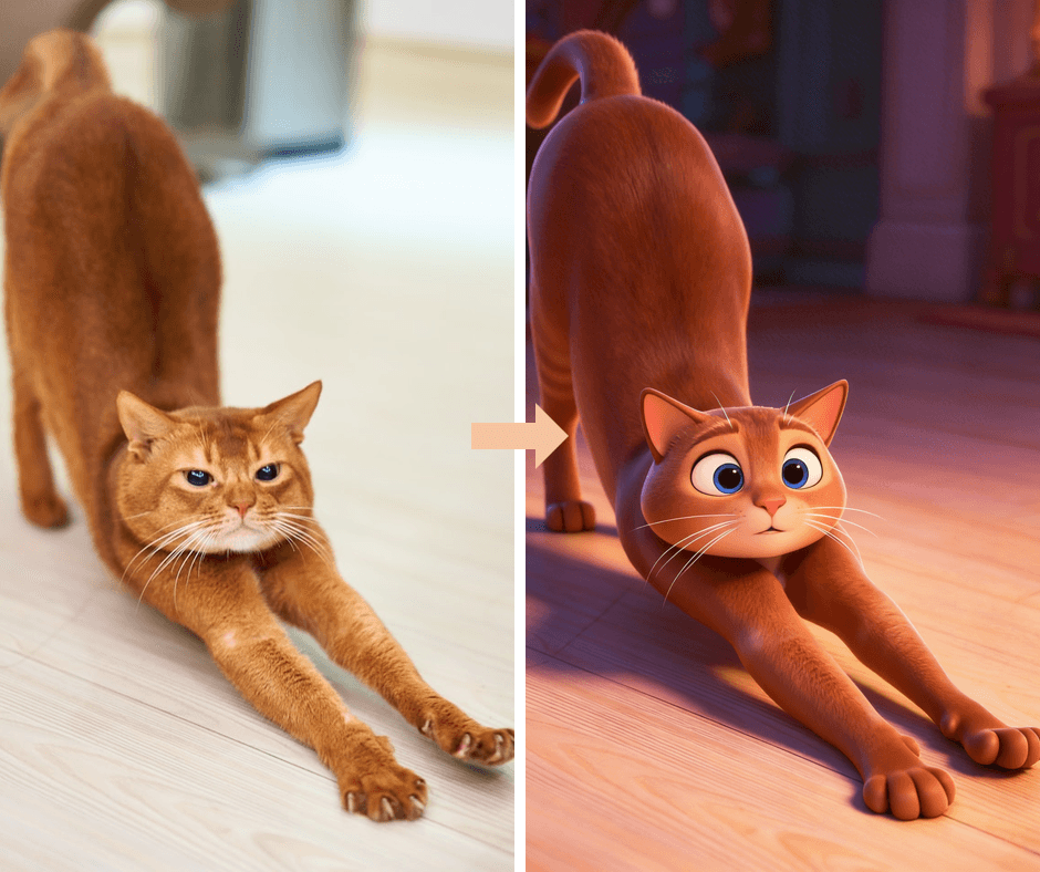 Patternful AI - Pixar Filter example